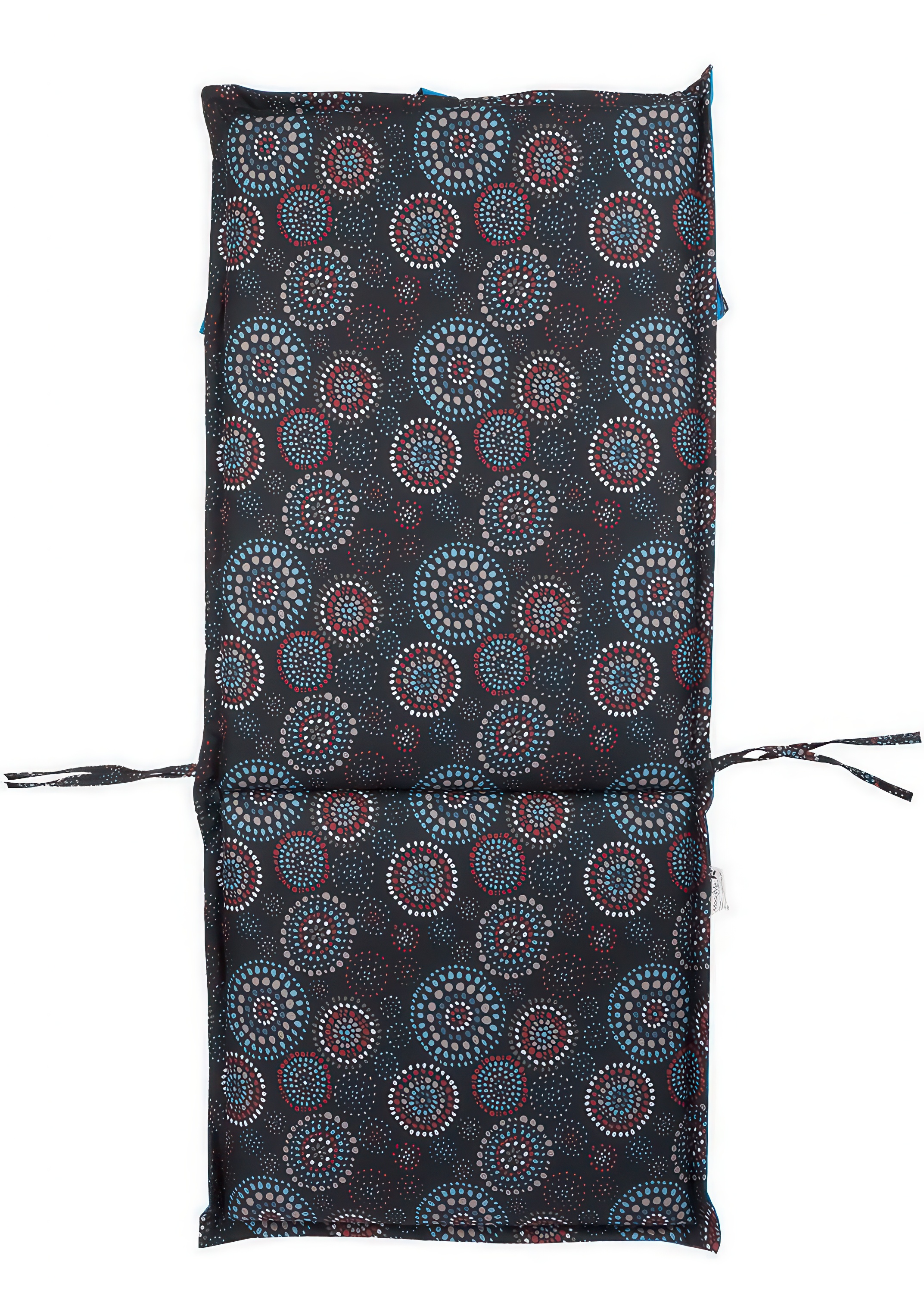 Polštář na zahradní lehátko 116x51cm Azure Orchid oboustranný - MOODME