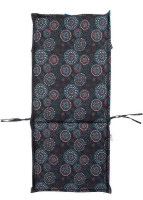 Polštář na zahradní lehátko 116x51cm Azure Orchid oboustranný - MOODME