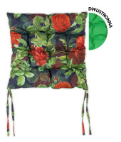 Oboustranný polštář na zahradní židli 40x40cm Rose Garden - MOODME