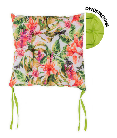 Oboustranný zahradní polštář Exotic Green 40x40cm - MOODME