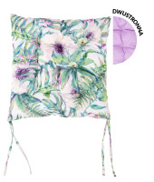 Zahradní oboustranný polštář 40x40cm Violet Lady - MOODME