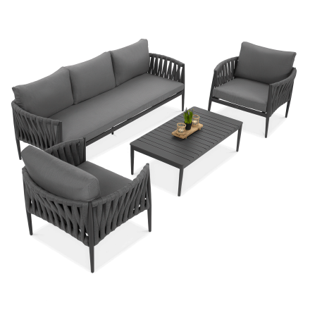 Zahradní set MONZA Caffe Grey - FURRORE