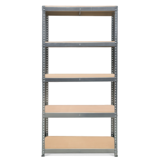 Pozinkovaný kovový regál Stabil 200 180x90x40cm 5 polic - METALKAS