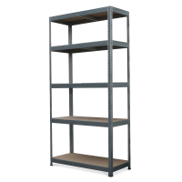 Pozinkovaný regál R265 180x90x45cm 5 polic - METALKAS