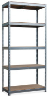 Kovový regál Stabil 500 pozinkovaný 193x90x45cm 5 polic - METALKAS