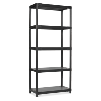 Plastový garážový regál Basic Plast 850 70kg/police 185x85x40cm - METALKAS