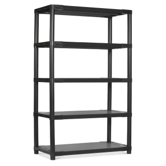 Plastový regál Basic Plast 100 185x100x40cm (60kg/regál) - METALKAS