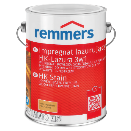 HK-impregnace na dřevo 3v1 borovice/modřín 0,75l - REMMERS