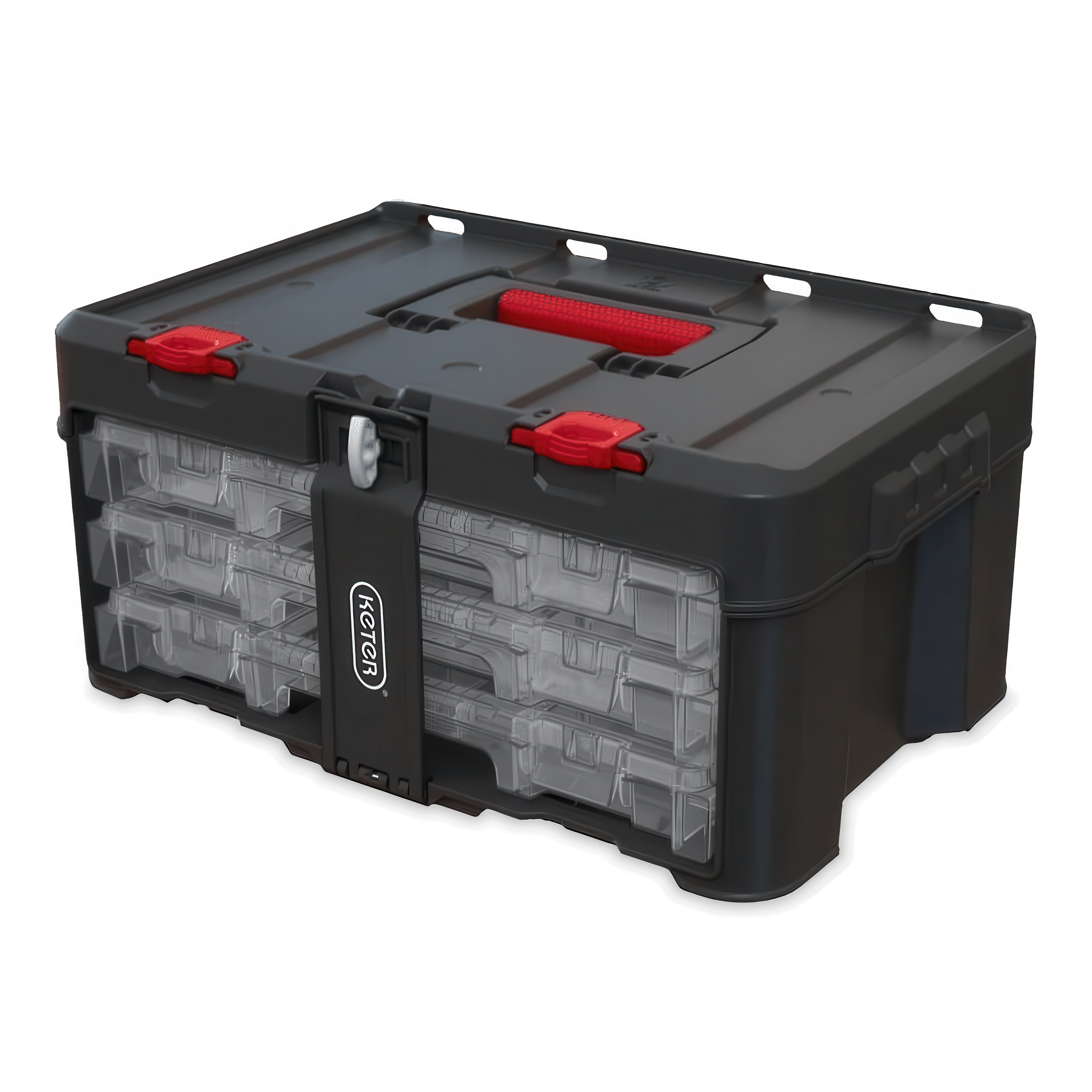 Box na nářadí Stack`N`Roll se 3 organizéry - KETER