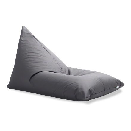 Sedací vak TRIANGLE Grey - FOCUS GARDEN
