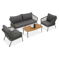 Zahradní set ROMA CAFFE Hunter Green - FURRORE