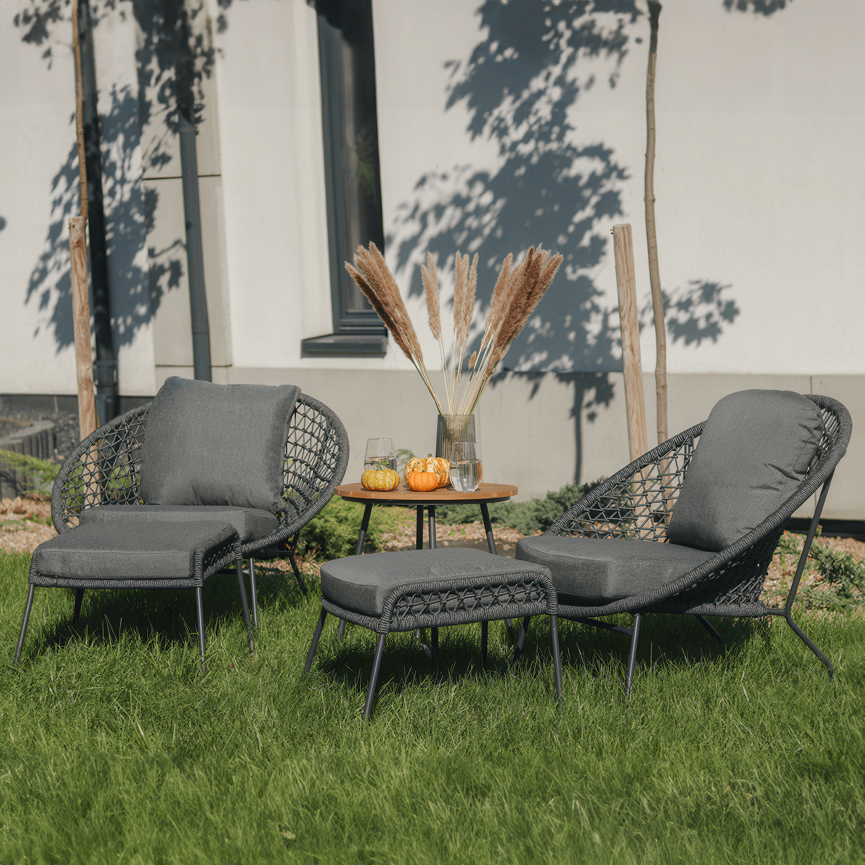 Sedací souprava AMANTI DUO Dark Grey - FURRORE