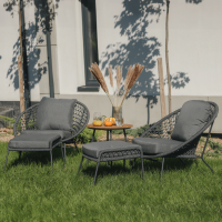 Sedací souprava AMANTI DUO Dark Grey - FURRORE