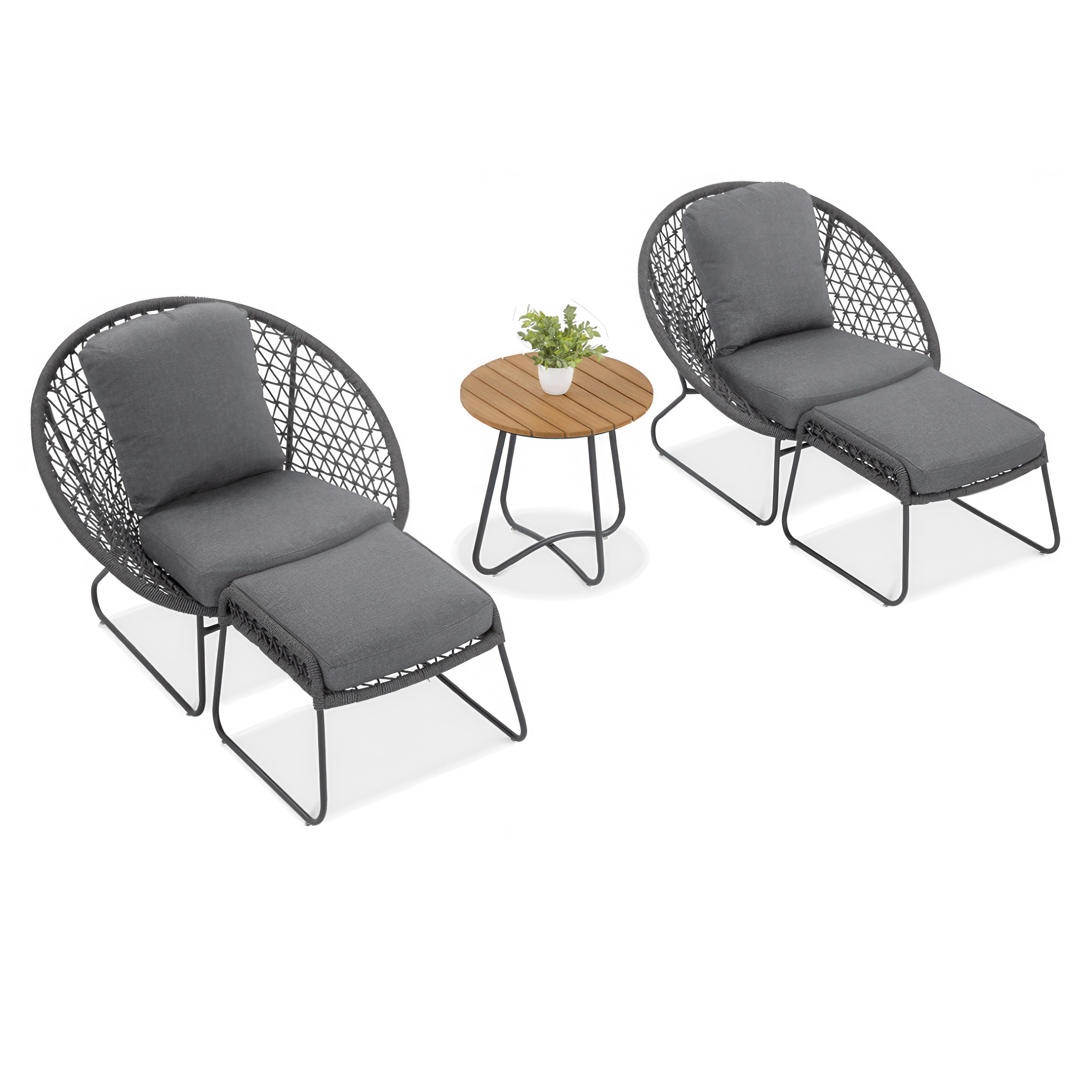 Sedací souprava AMANTI DUO Dark Grey - FURRORE