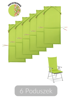 Sada polštářů na lehátko Exotic Green, 116x51 - MOODME