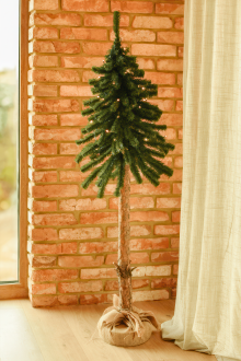 Vánoční stromek s kmenem ZEFIR v.160cm, přírodní - MOODME