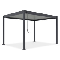 Hliníková pergola Gutroof ELEGANCE 3x4 m antracit