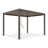 Zahradní pergola na terasu ELEGANCE 3x4 Taupe - Gutroof