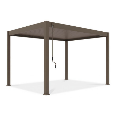 Zahradní pergola na terasu ELEGANCE 3x4 Taupe - Gutroof