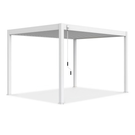 Zahradní pergola na terasu ELEGANCE 3x4 bílá - Gutroof