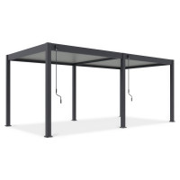 Hliníková bioklimatická pergola Gutroof ELEGANCE 3x6 m