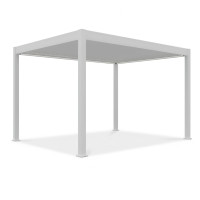 ELEGANCE AUTOMATIC 3x4 automatická pergola s LED osvětlením Bílá - Gutroof