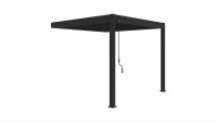Hliníková pergola Gutroof ELEGANCE WALL 3x3 m antracit