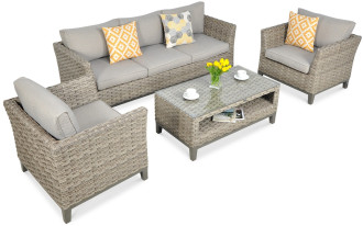 Technorattan nábytek MALAGA CAFFE Béžová