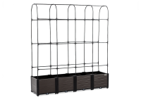 Vyvýšený záhon se stojanem Cultivo GROW ROUND SET L