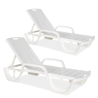 Lehátko FLORIDA bílé 2ks - KETER