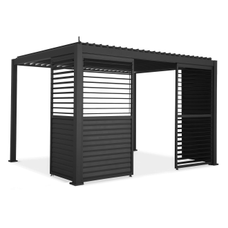 Panel do pergoli PREMIUM 4m anthracite, regulowany - GUTROOF