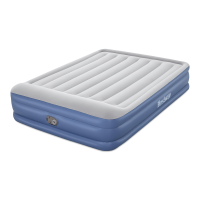 Nafukovací matrace Queen 2x1,5 m se zabudovanou pumpou - BESTWAY 67630