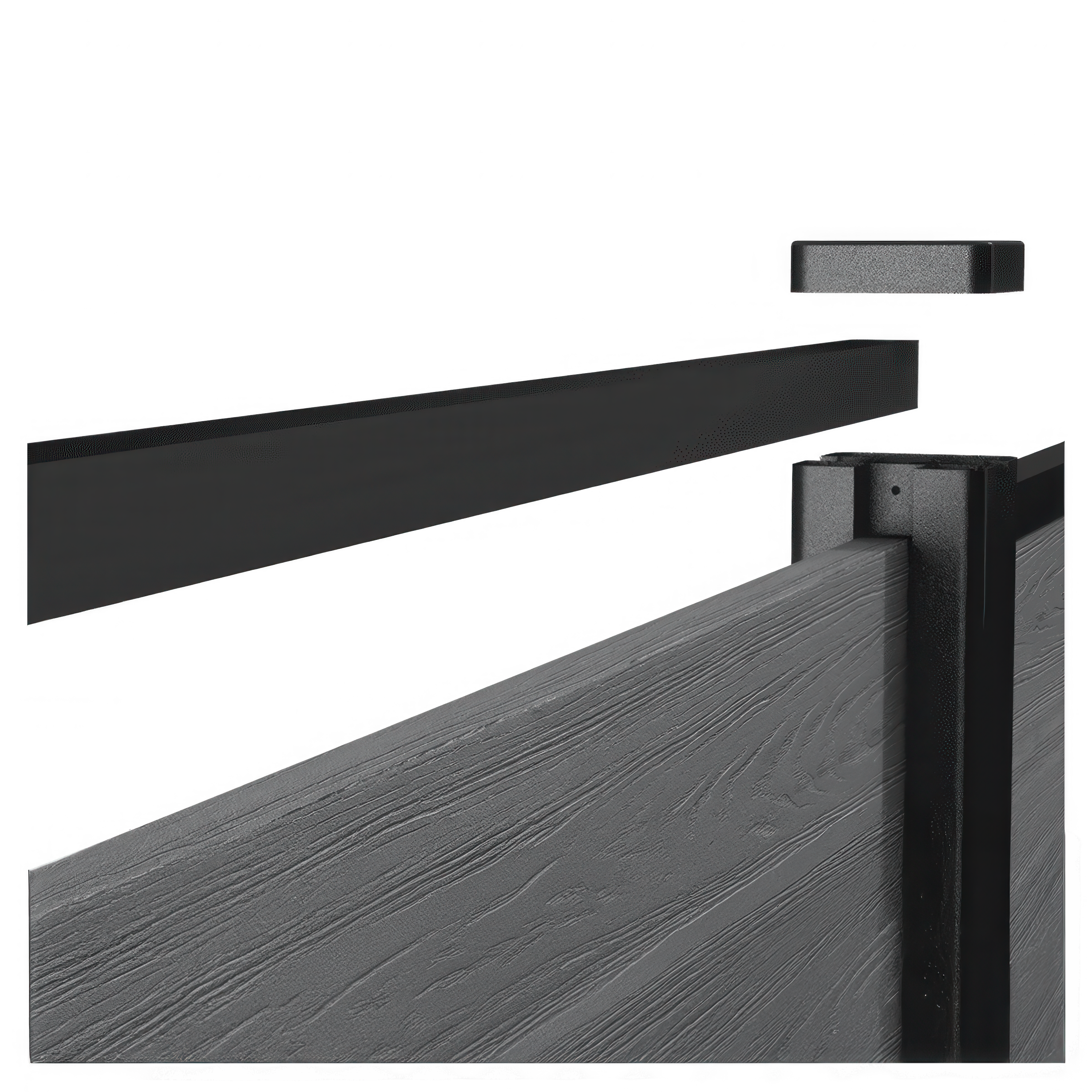 Hliníkové zábradlí k plotu – Keter