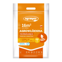 Mulčovací agrotextilie proti plevelům 1,6x10 + 18 kolíků 50g - Agrimpex