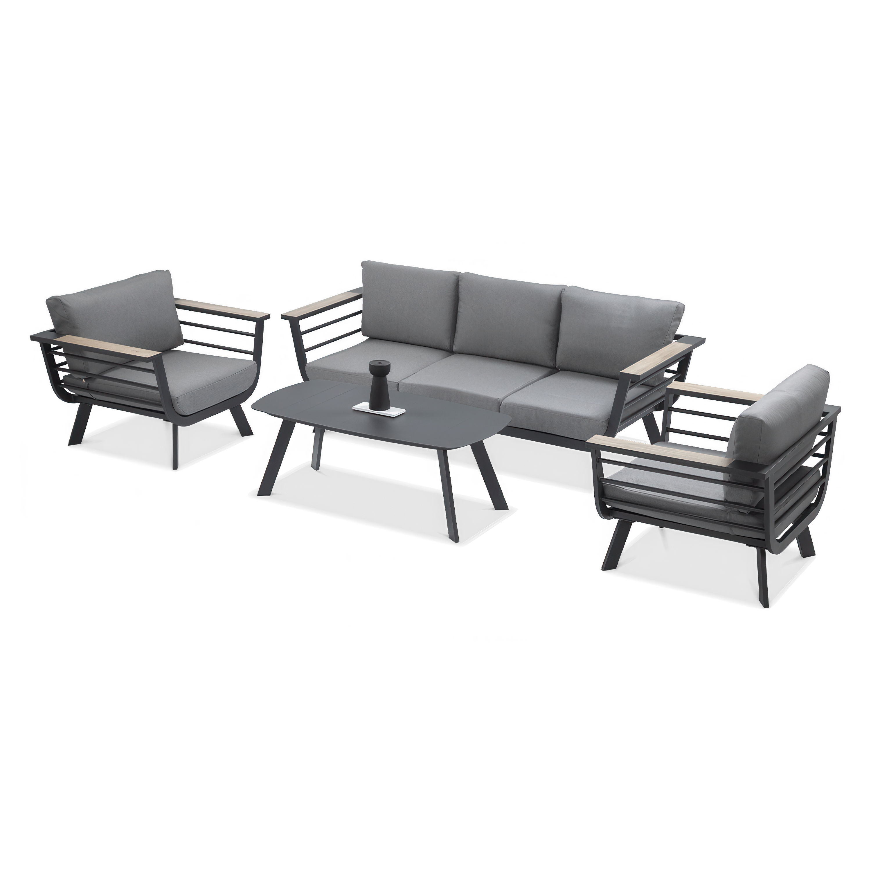 Zahradní set ASPEN CAFFE Grey - Furrore