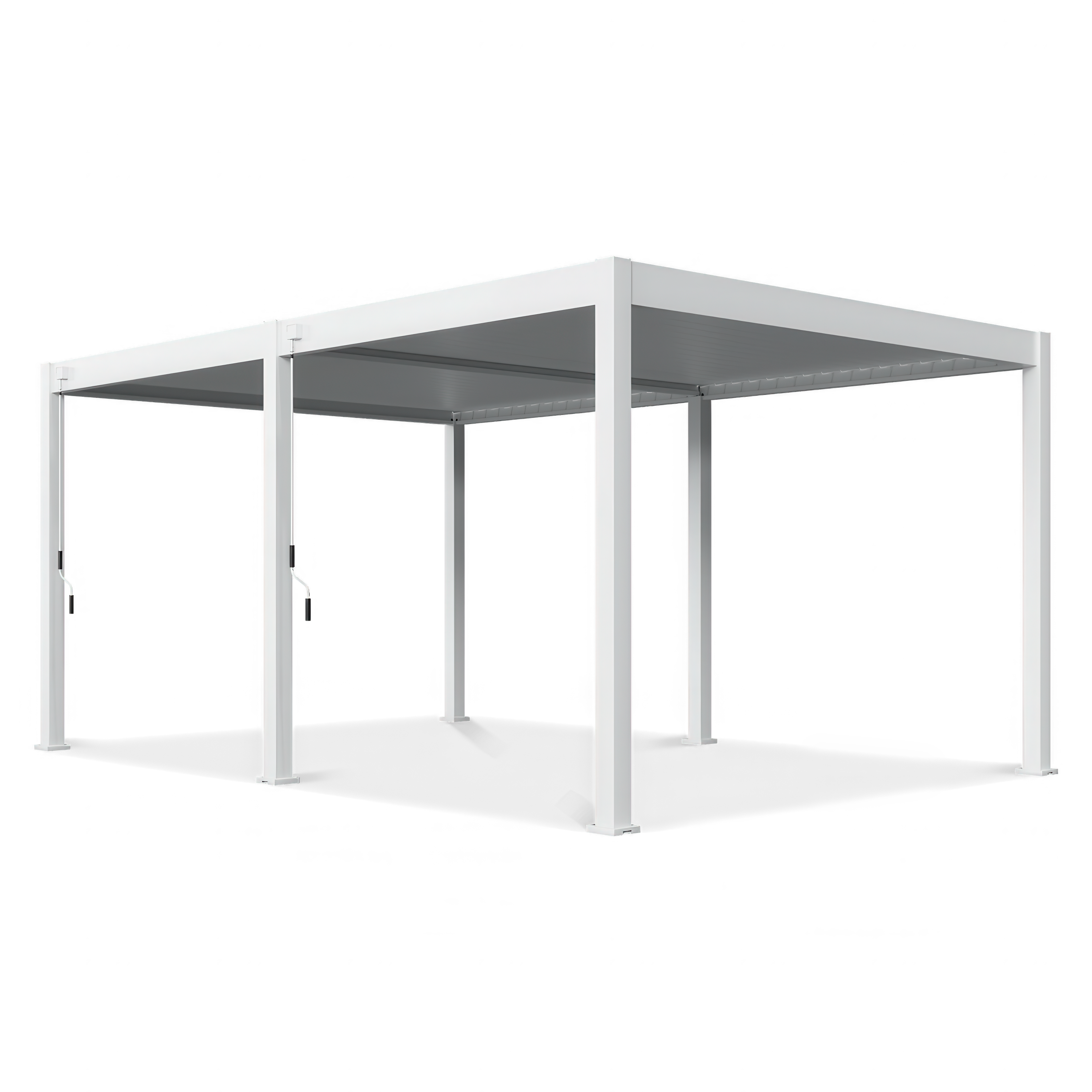Terasa pergola DELUXE 3,6x5,3 White - Gutroof