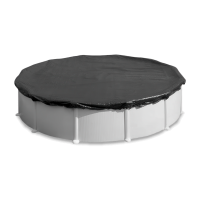 Zesílený zimní kryt pro bazén o průměru 350 cm - Gre CIPR351P