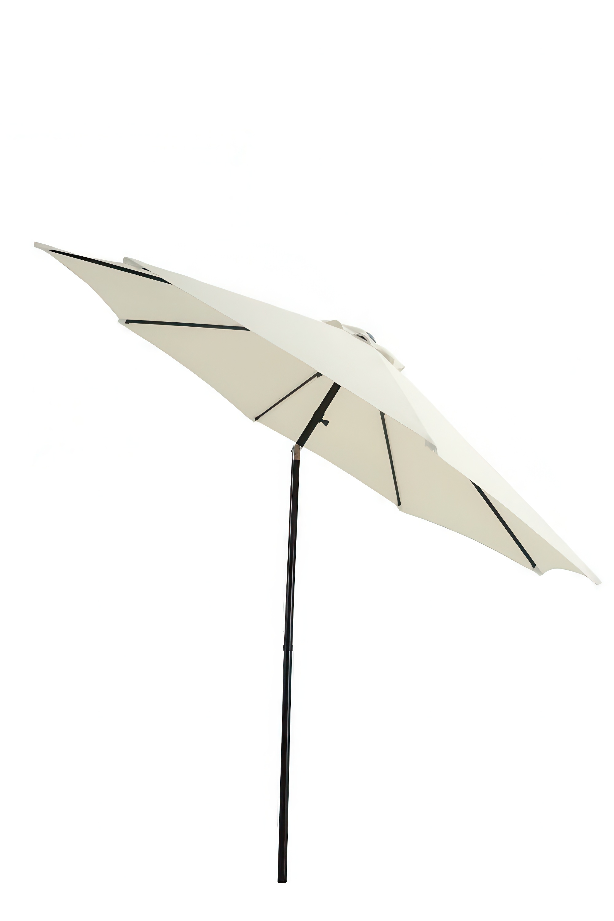 Parasol z masztem centralnym SAMOS 3m Beige - Focus Garden