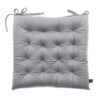 Polštář na židli Pierre 43x43, šedý - MOODME