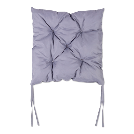 poduszka grafitowa na krzesło