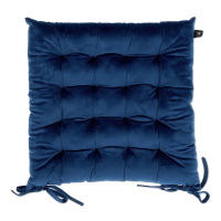 Polštář na židli PIERRE 43x43, tmavě modrý - MOODME