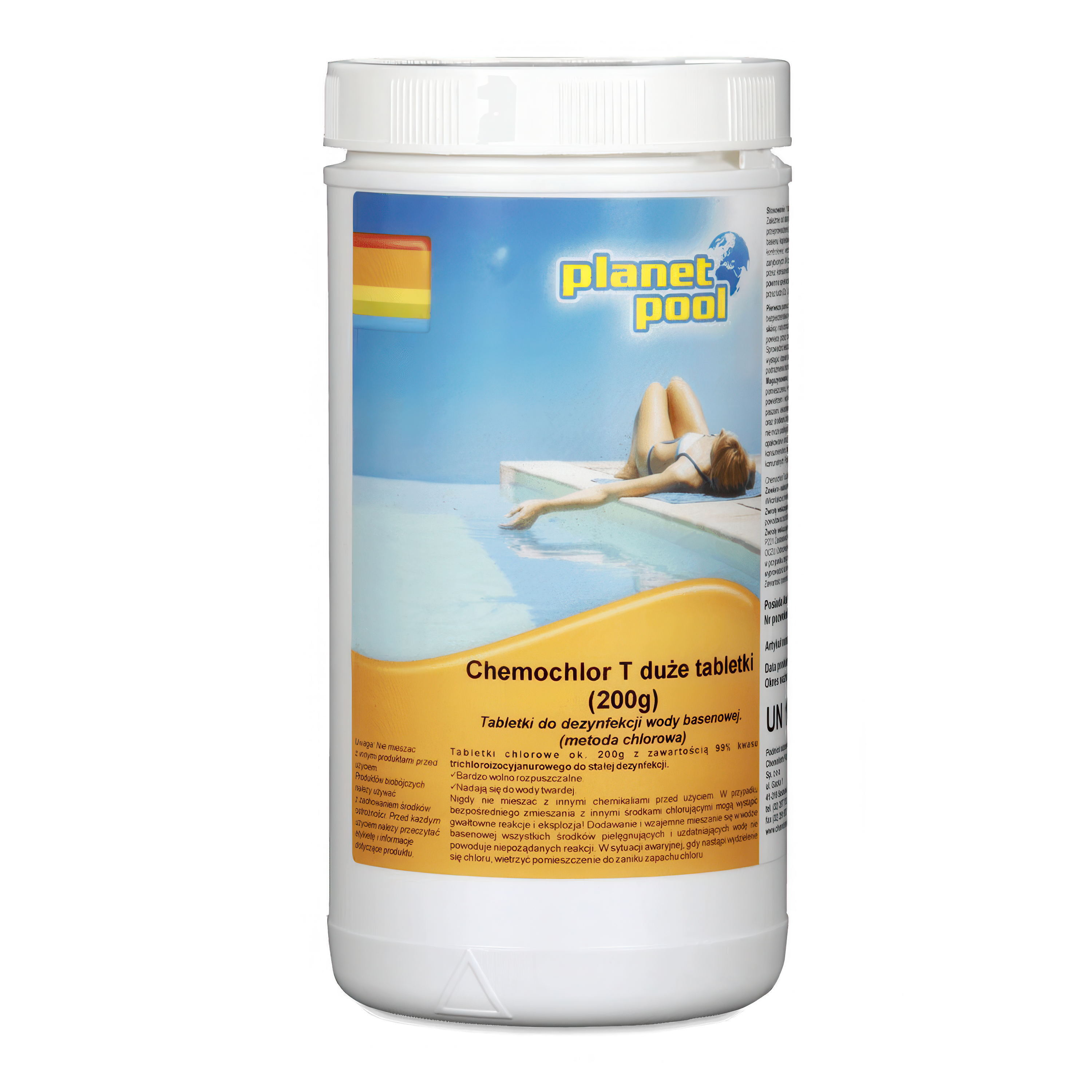 Chlor do bazénu v tabletách chemochlor T 1kg - CHEMOFORM