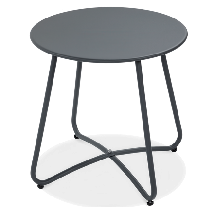Stolik ogrodowy ART Dark Grey, śr.45cm - Focus Garden