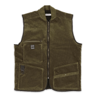 ABETE Olivine podzimní manšestrová vesta, velikost M - Verdemax