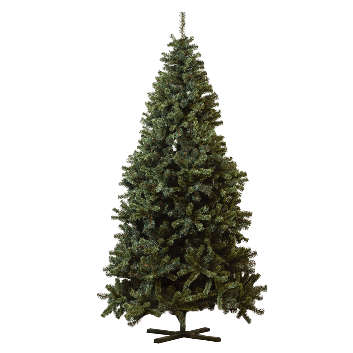 Vánoční stromek CRYSTALYN smrk, výška 120 cm, kovový stojan