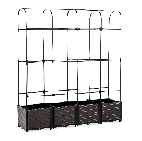 Pěstební box + kulatý stojan GROW ROUND SET L 168x42x180cm - CULTIVO