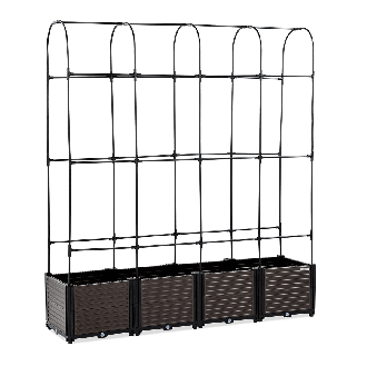 Vyvýšený záhon se stojanem Cultivo GROW ROUND SET L
