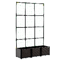 Pěstební box + plochý stojan GROW FLAT SET L 126x42x180cm - CULTIVO