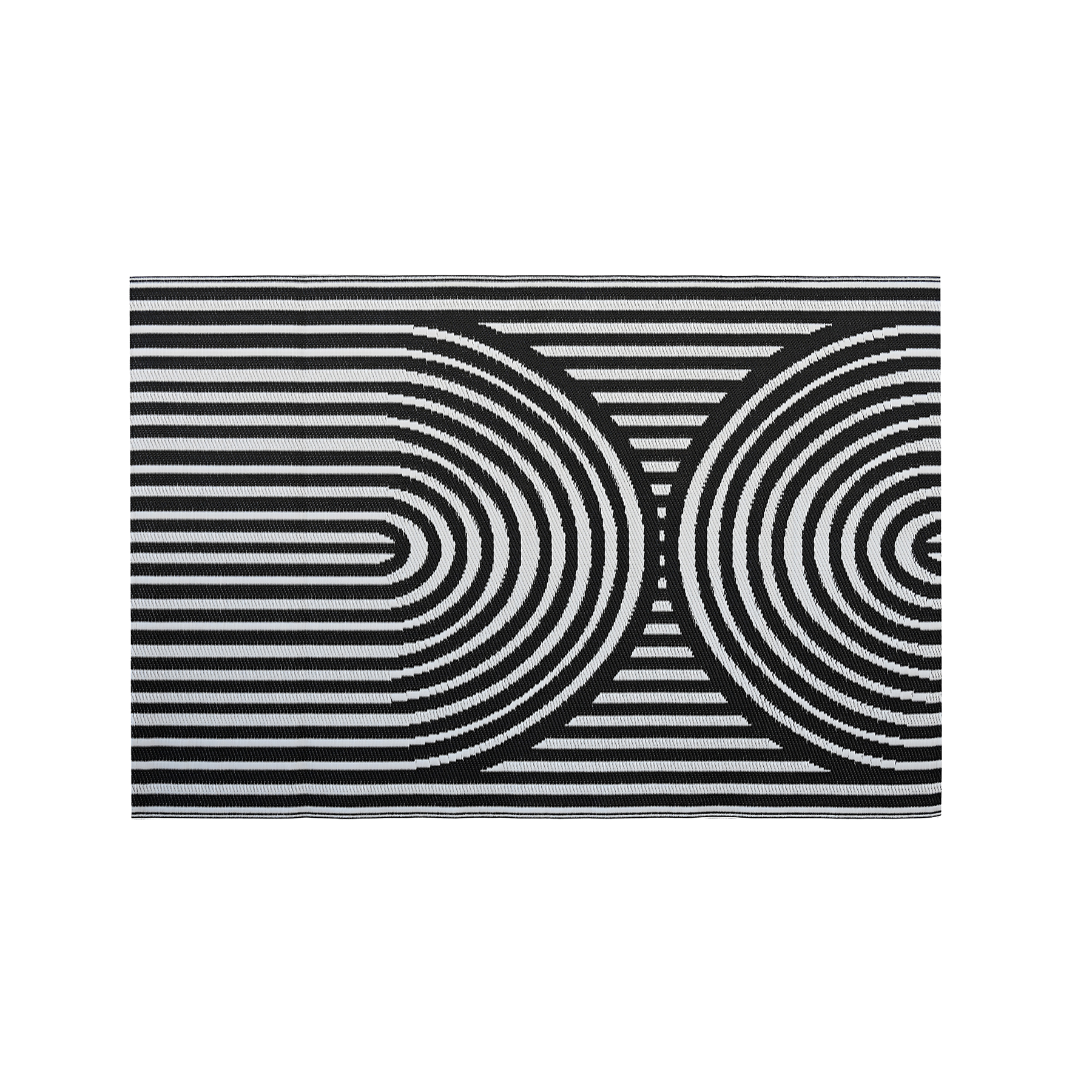 Balkonový koberec 120x180 cm Black - MOODME