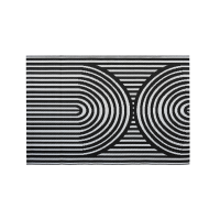 Balkonový koberec 120x180 cm Black - MOODME
